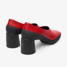 Camper Upright Heels Red / Black - Womens Singapore QIMWBN-504